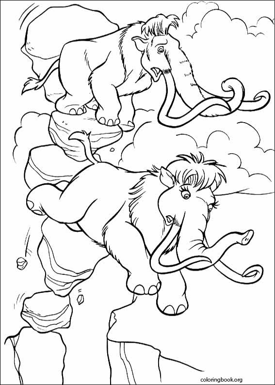 Ice Age coloring page (034)