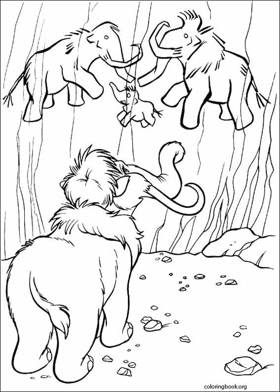 Ice Age coloring page (037)