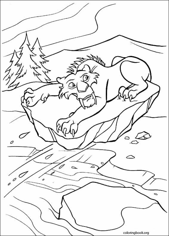 Ice Age coloring page (039)