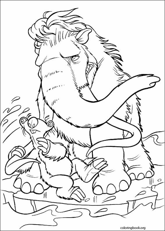 Ice Age coloring page (040)