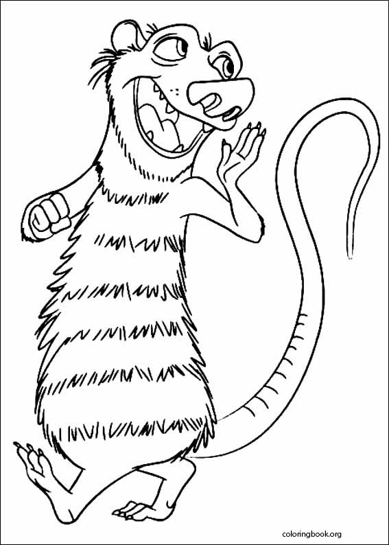 Ice Age : Continental Drift coloring page (005)
