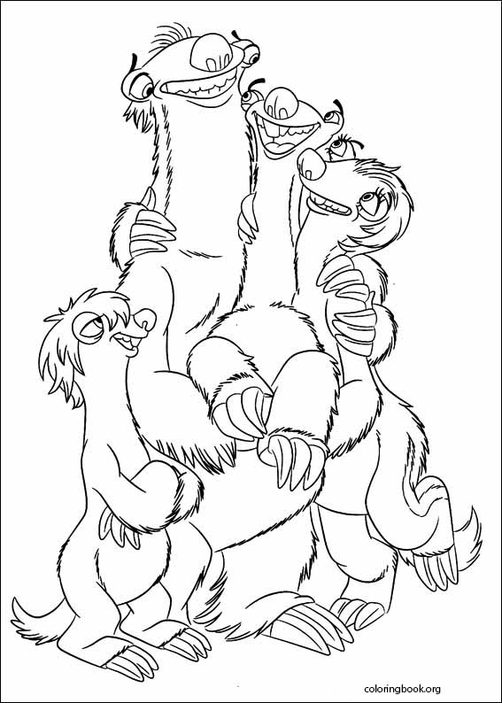 Ice Age : Continental Drift coloring page (010)