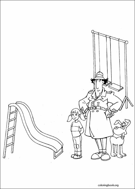 Inspector Gadget coloring page (003)