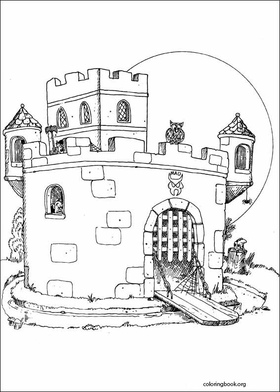 Inspector Gadget coloring page (011)