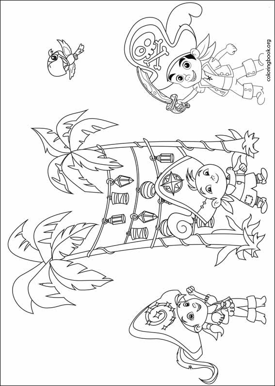 Jake And The Never Land Pirates coloring page (005)