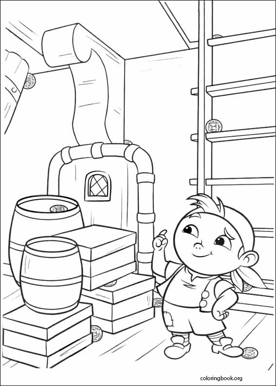Jake And The Never Land Pirates coloring page (014)