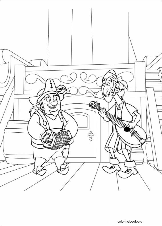 Jake And The Never Land Pirates coloring page (018)