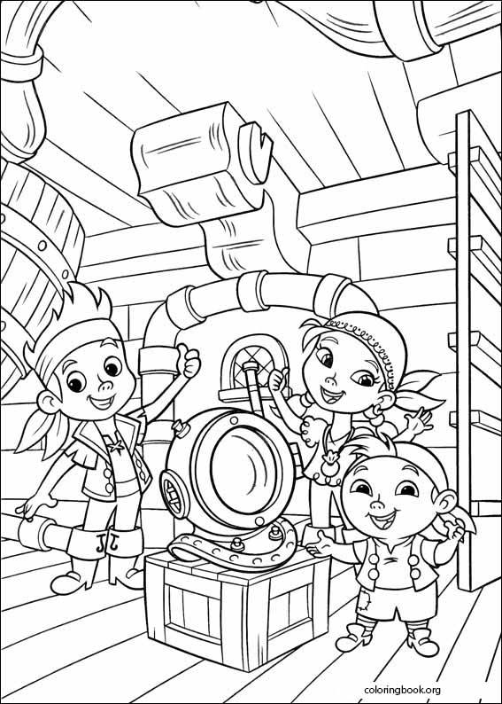 Jake And The Never Land Pirates coloring page (020)