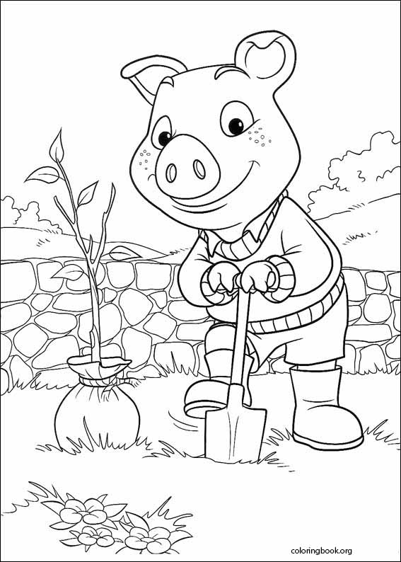 Jakers! The Adventures Of Piggley Winks coloring page (013)