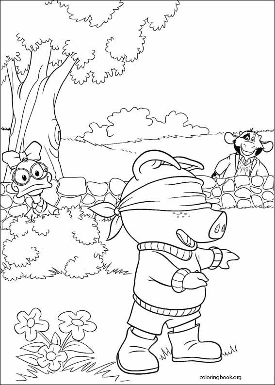 Jakers! The Adventures Of Piggley Winks coloring page (014)