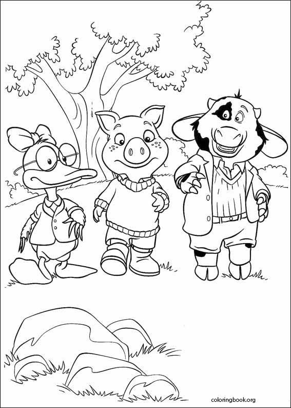 Jakers! The Adventures Of Piggley Winks coloring page (045)