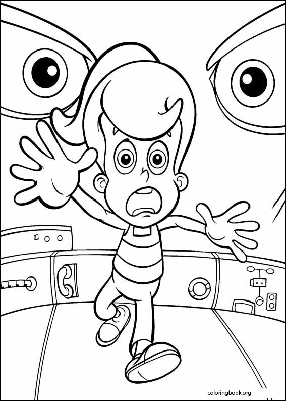 Jimmy Neutron coloring page (005)