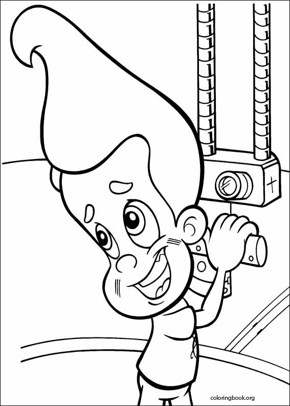 Jimmy Neutron coloring page (011)