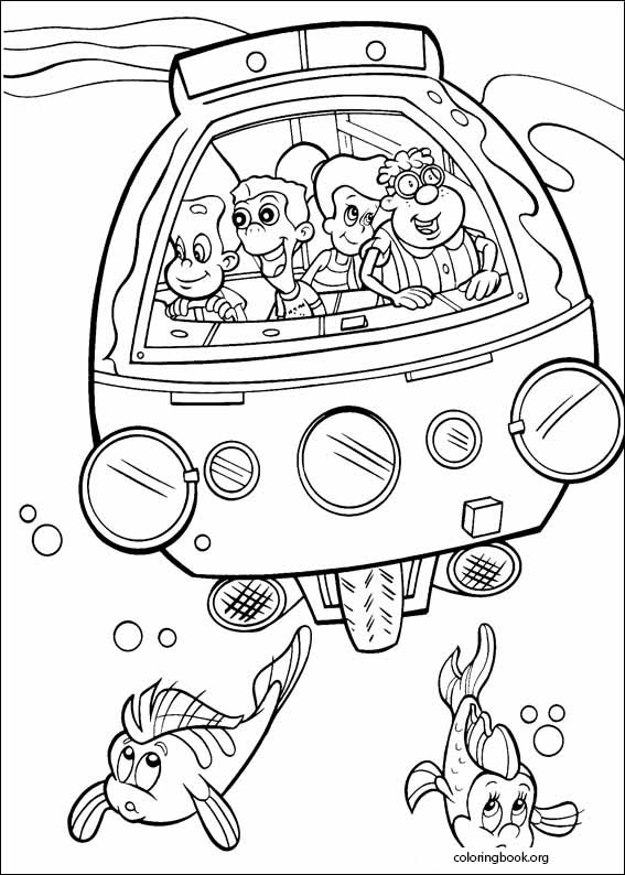 Jimmy Neutron coloring page (017)