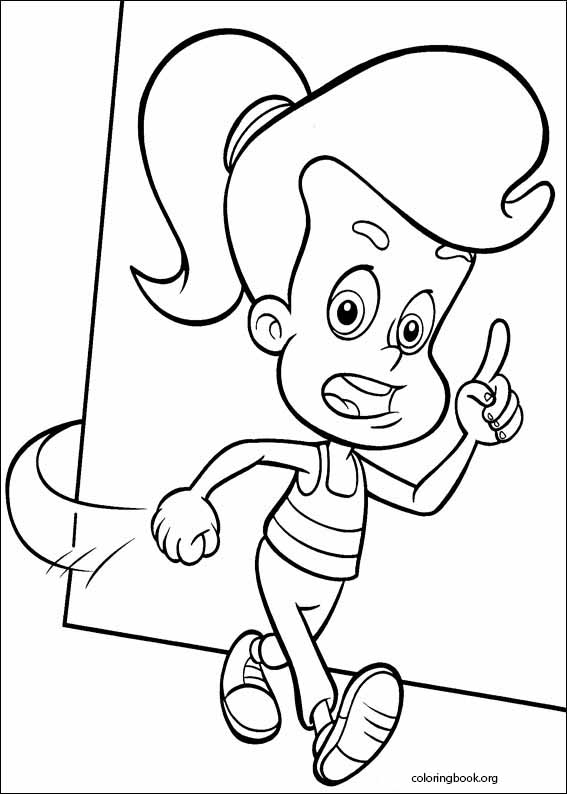 Jimmy Neutron coloring page (018)