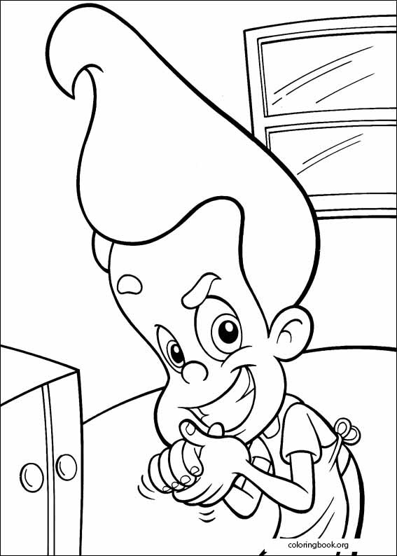 Jimmy Neutron coloring page (019)