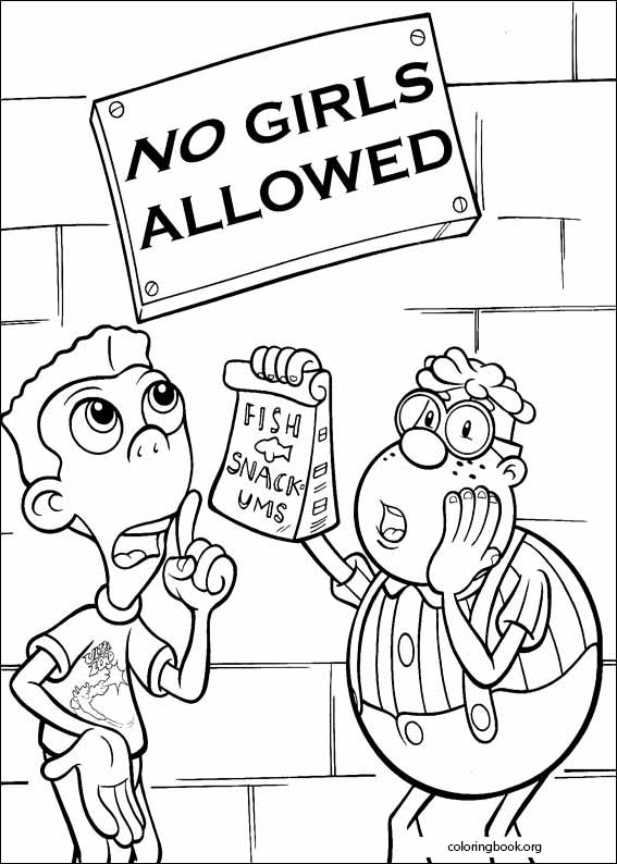 Jimmy Neutron coloring page (021)