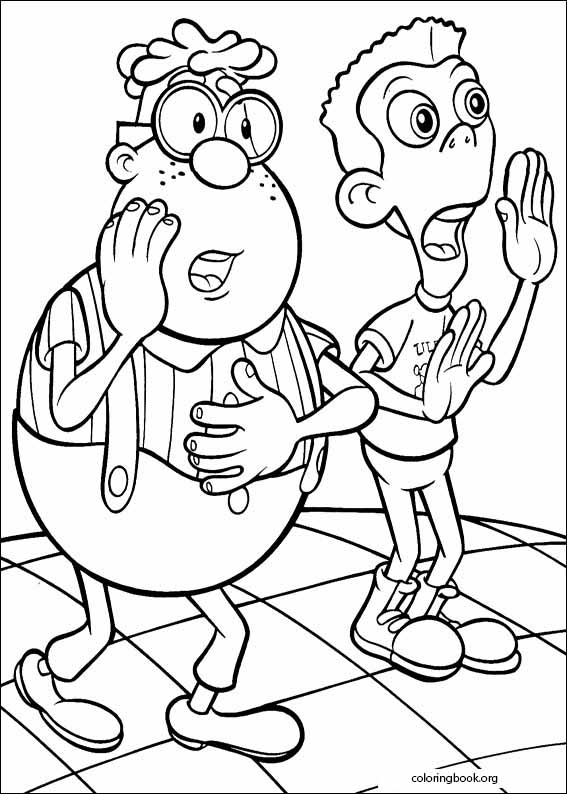 Jimmy Neutron coloring page (025)