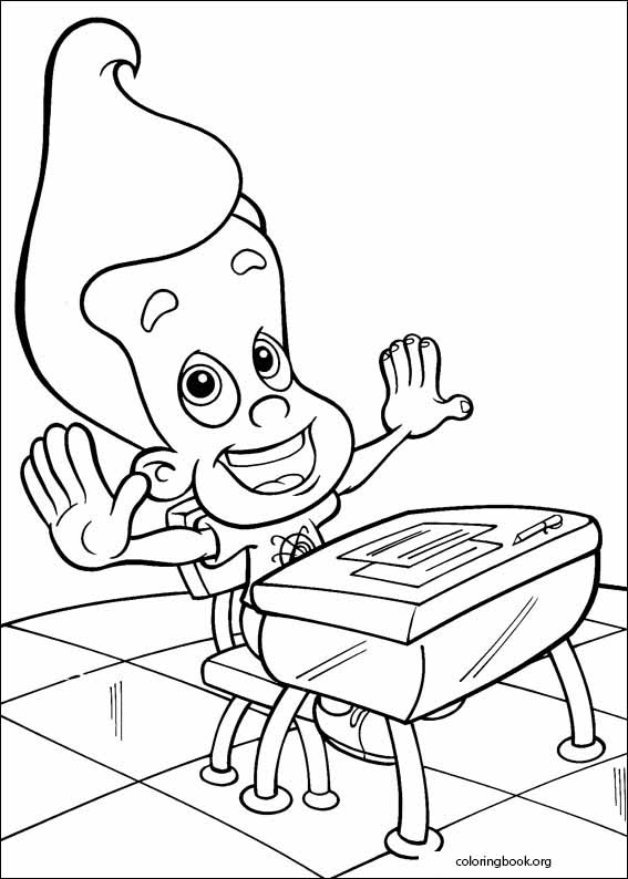 Jimmy Neutron coloring page (026)