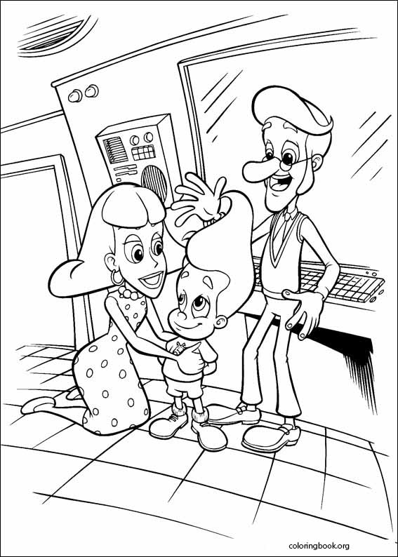 Jimmy Neutron coloring page (029)