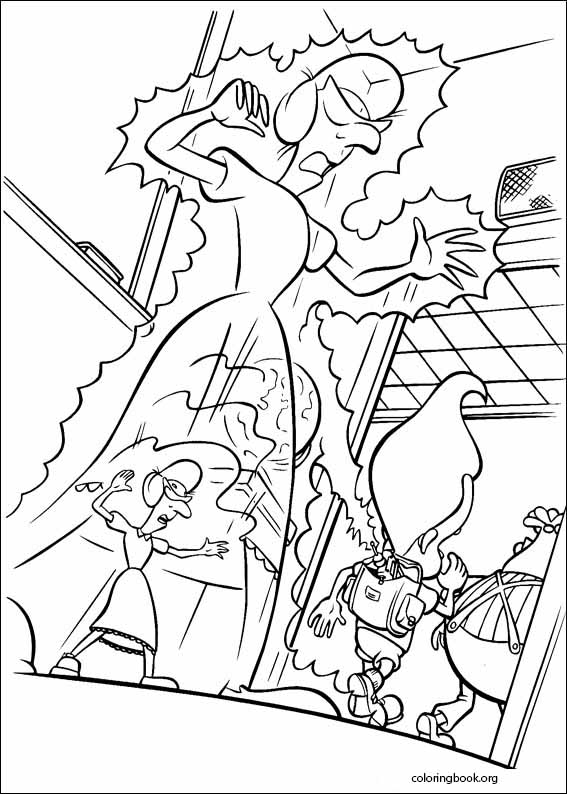 Jimmy Neutron coloring page (041)