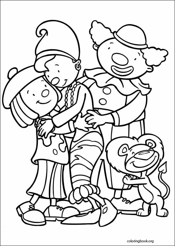 JoJo's Circus coloring page (003)