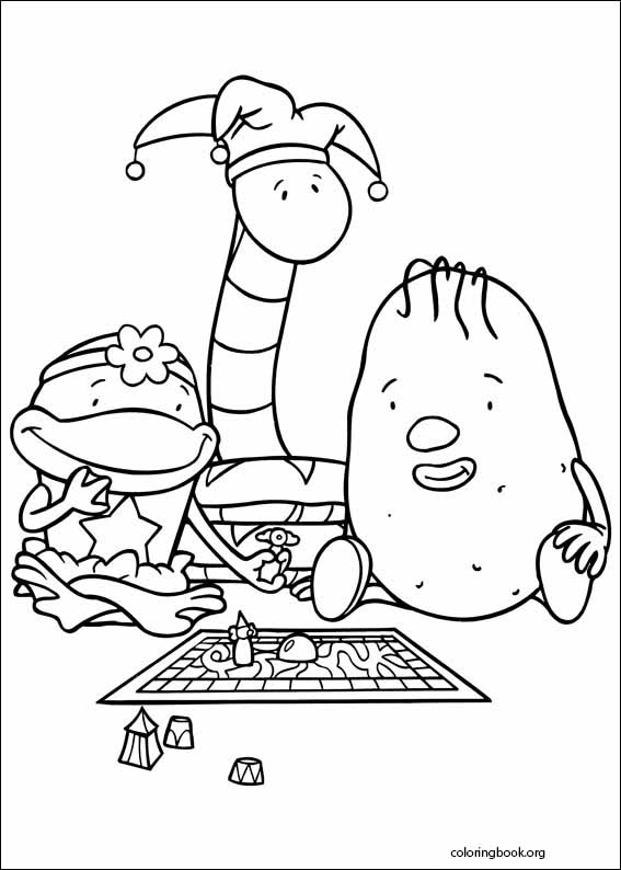 JoJo's Circus coloring page (005)