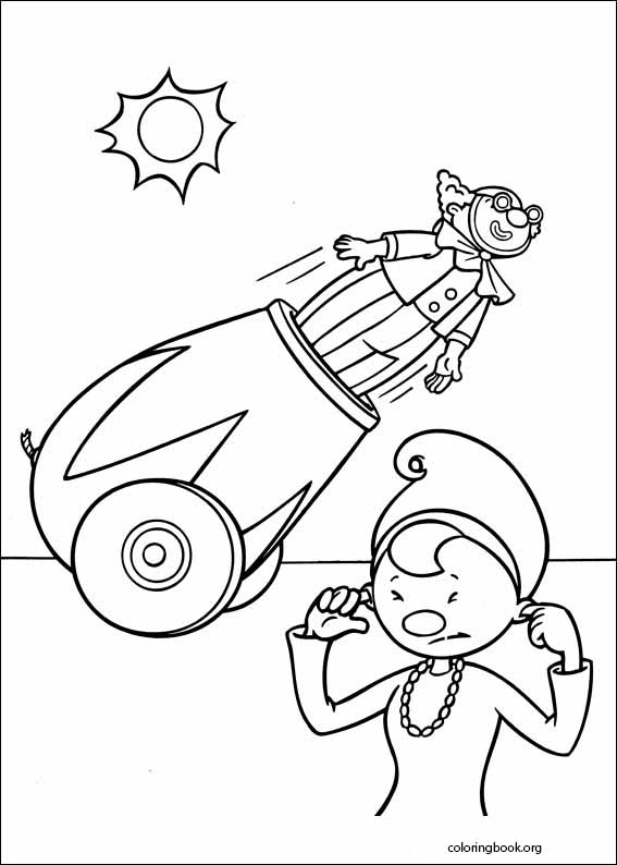 JoJo's Circus coloring page (014)