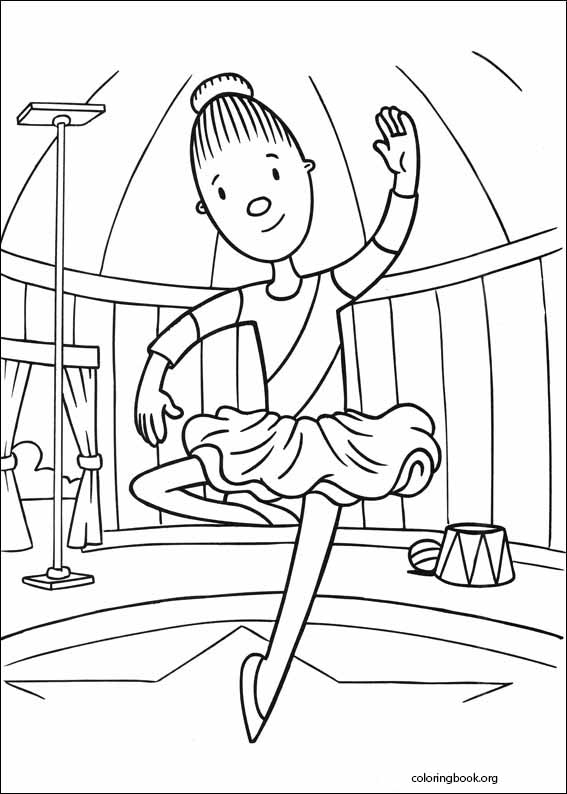 JoJo's Circus coloring page (031)