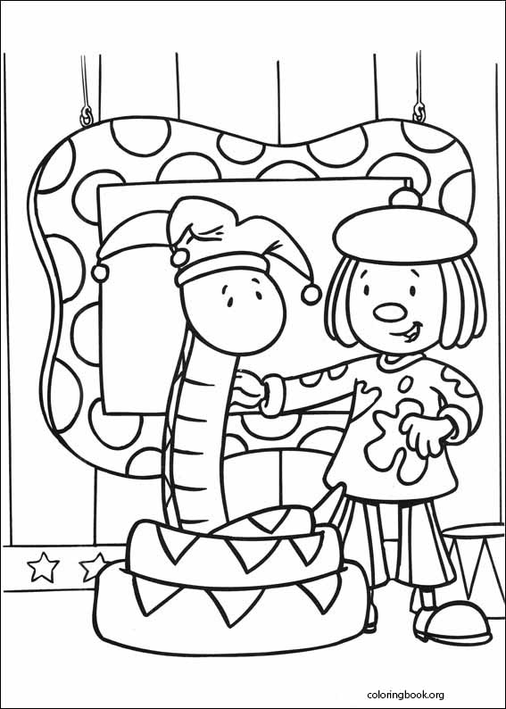 JoJo's Circus coloring page (032)