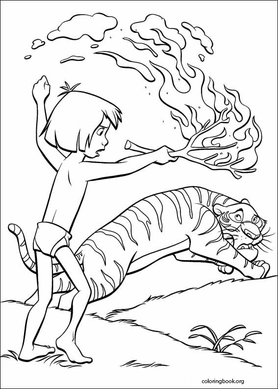 Jungle Book coloring page (004)