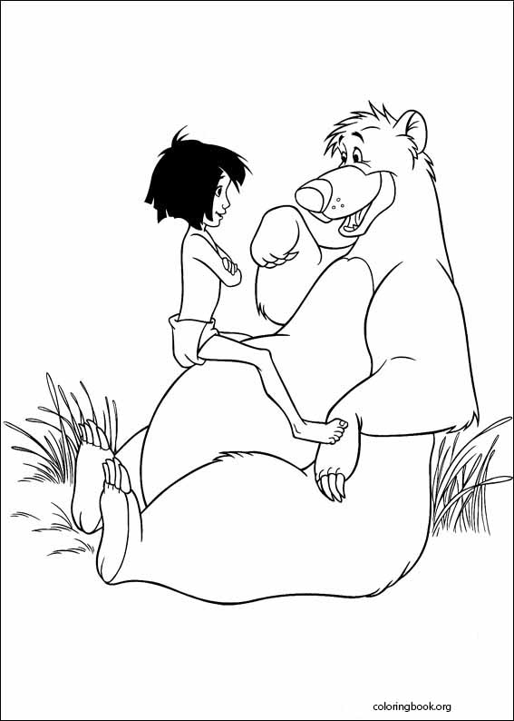 Jungle Book coloring page (011)