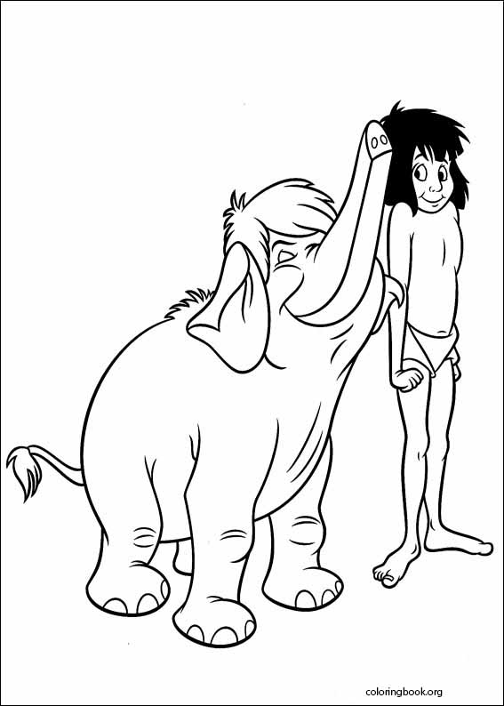 Jungle Book coloring page (013)