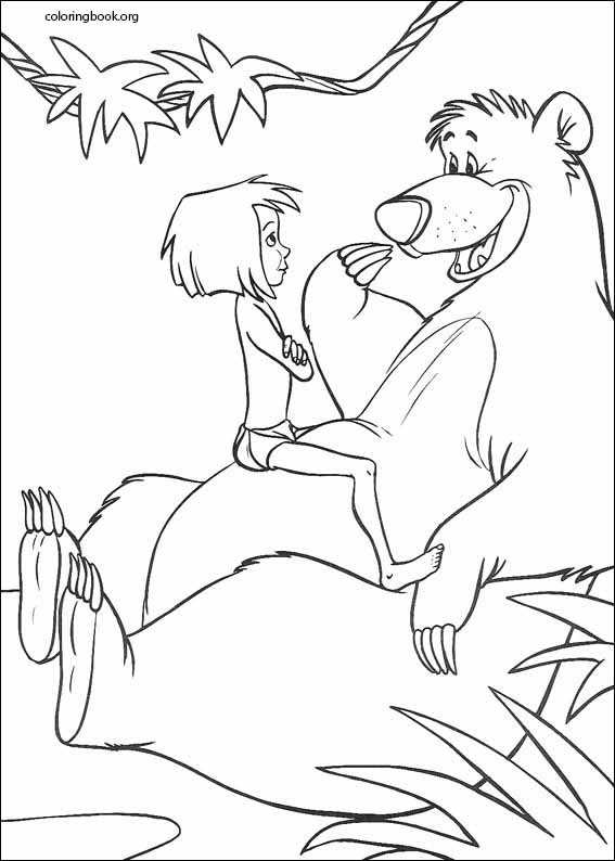 Jungle Book coloring page (026)