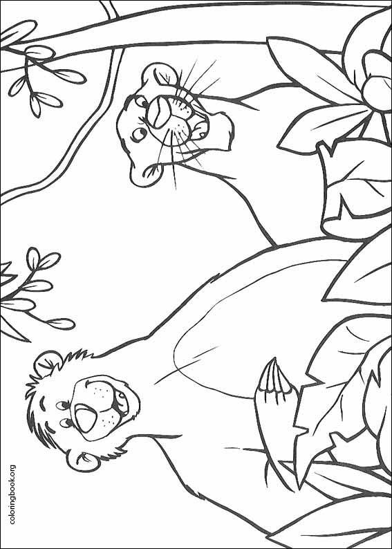 Jungle Book coloring page (030)