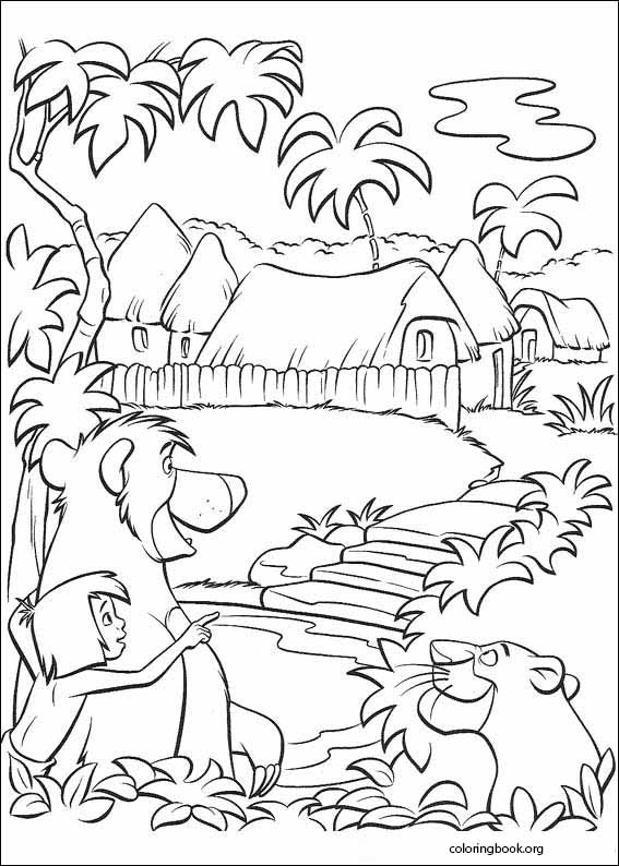 Jungle Book coloring page (036)