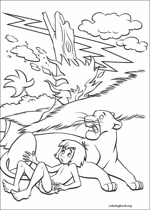 Jungle Book coloring page (040)