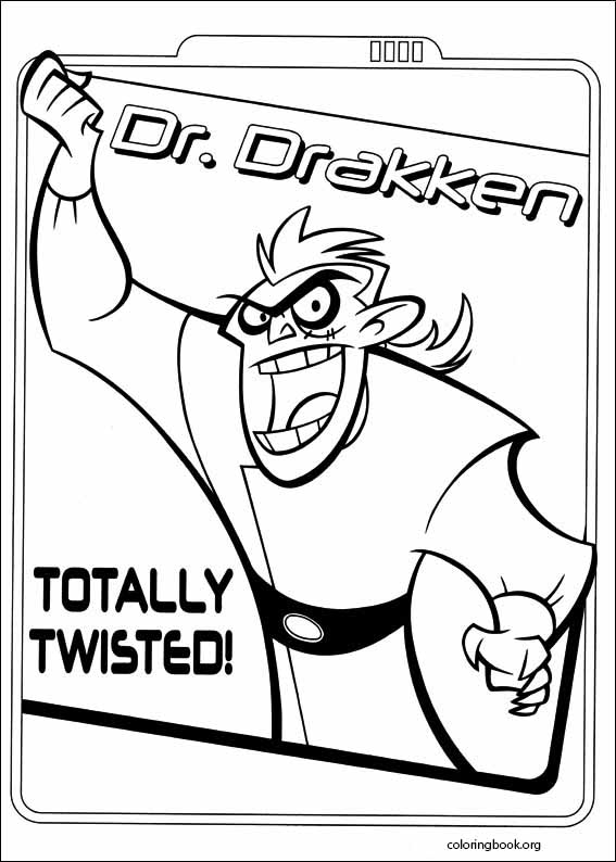 Kim Possible coloring page (015)
