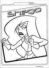 Kim Possible coloring page (011)
