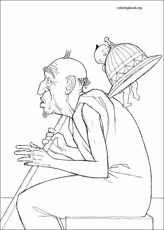 Kirikou coloring page (004)