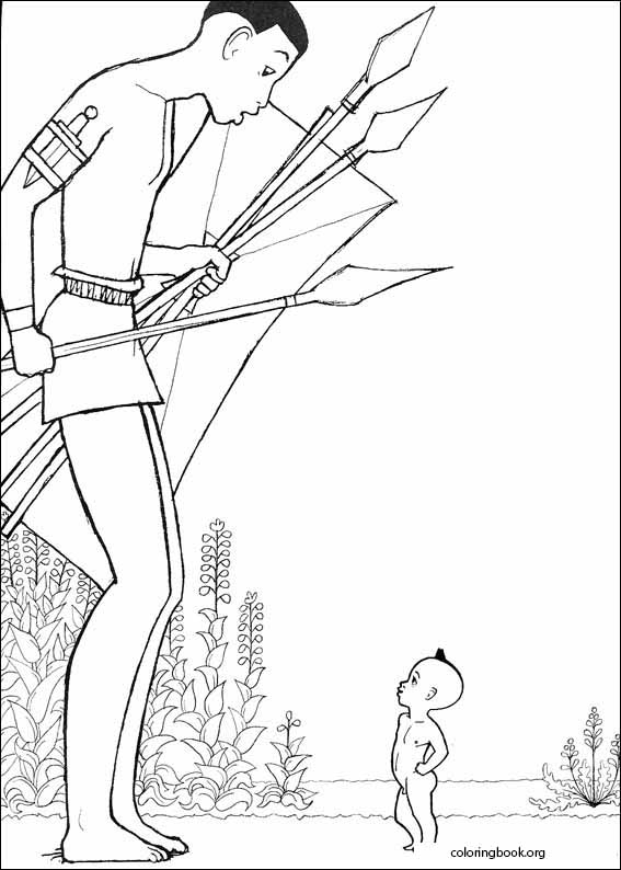 Kirikou coloring page (005)