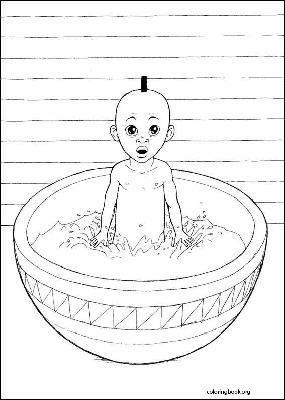 Kirikou coloring page (006)