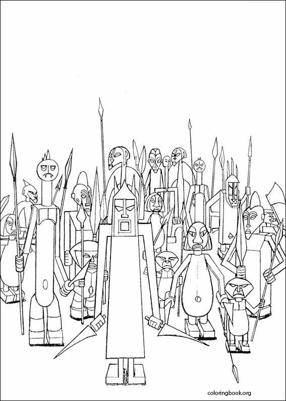 Kirikou coloring page (011)