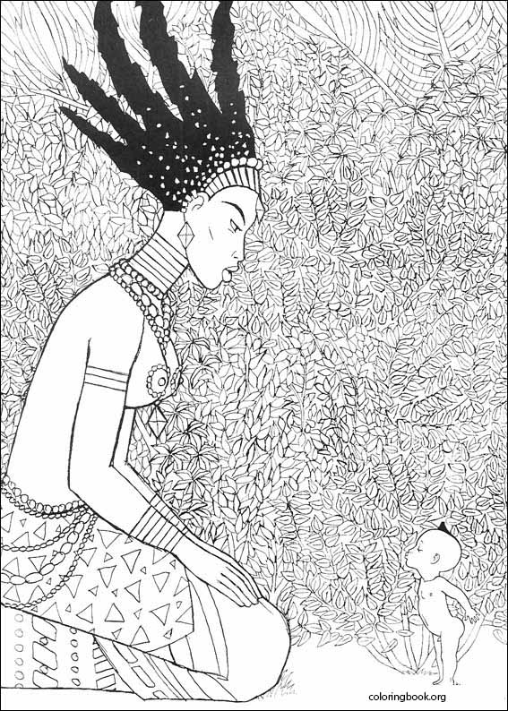 Kirikou coloring page (017)
