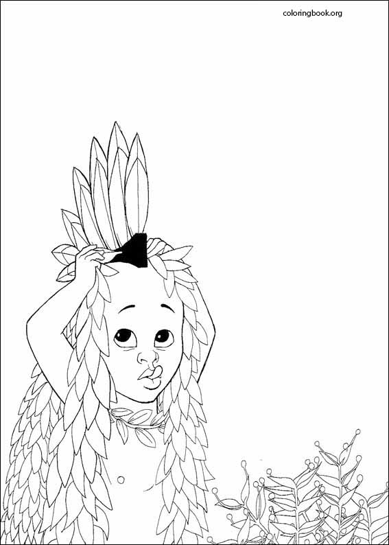 Kirikou coloring page (026)