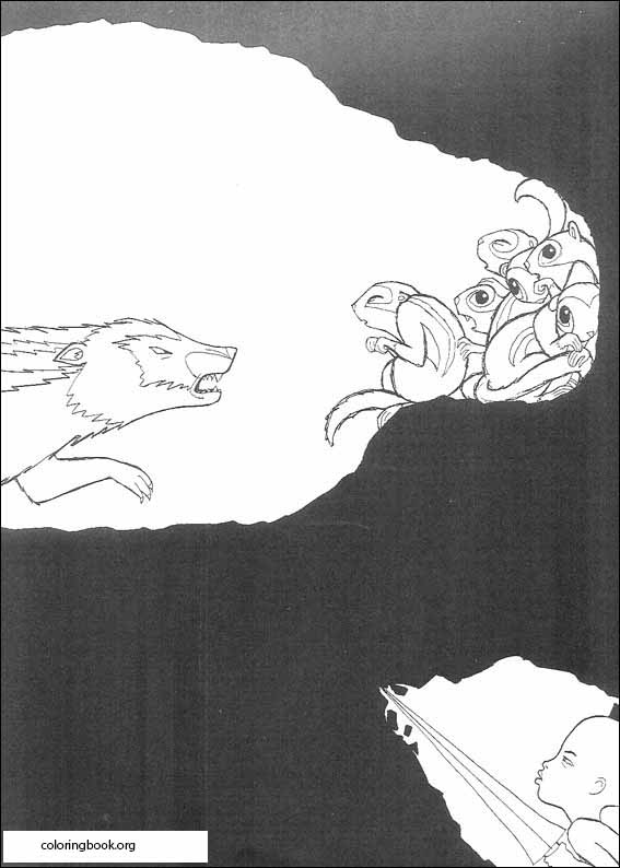 Kirikou coloring page (029)