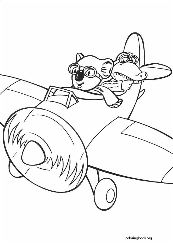 Koala Brothers coloring page (015)