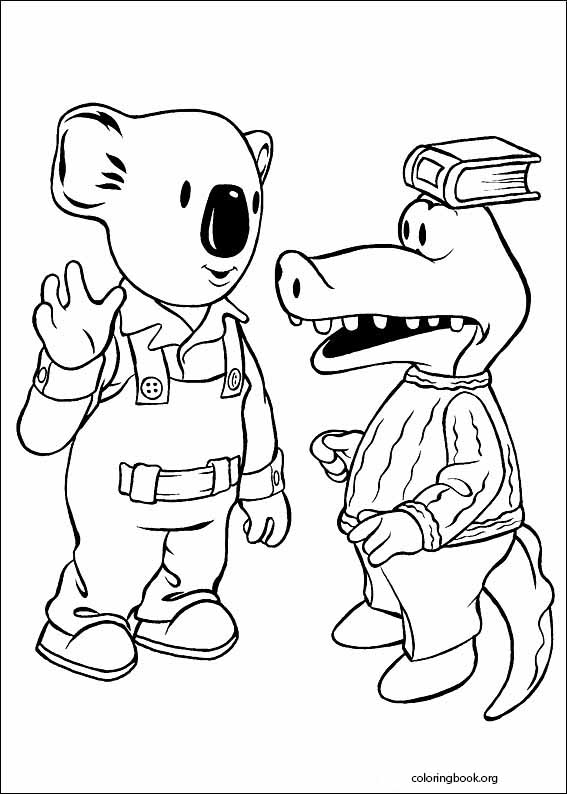 Koala Brothers coloring page (046)