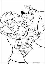 Krypto coloring page (058)