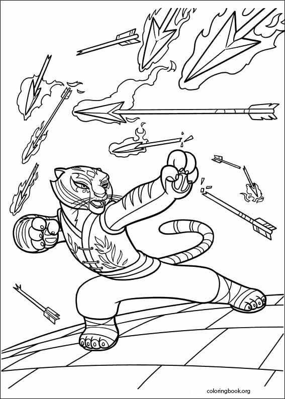 Kung Fu Panda 2 coloring page (005)